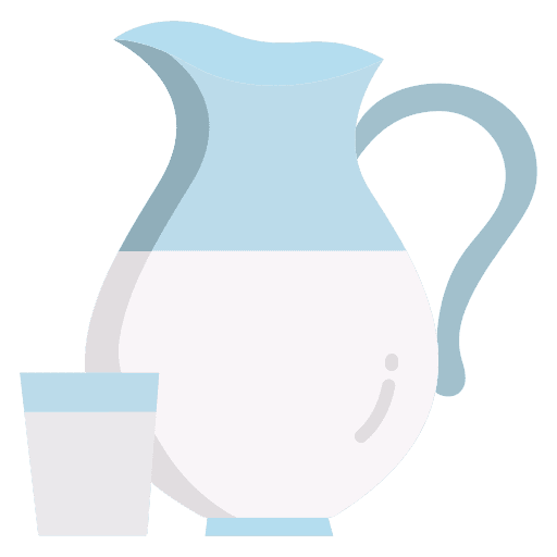 Milk food and restaurant drink beverage icon