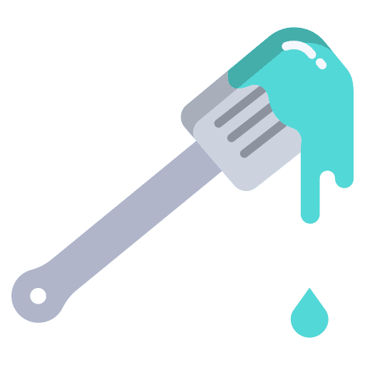 Spatula bakery food and restaurant kitchen tools icon