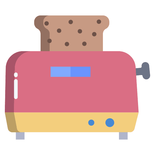Toast kitchen electronics bread icon