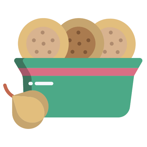 Garlic bread food and restaurant appetizer garlic bread icon