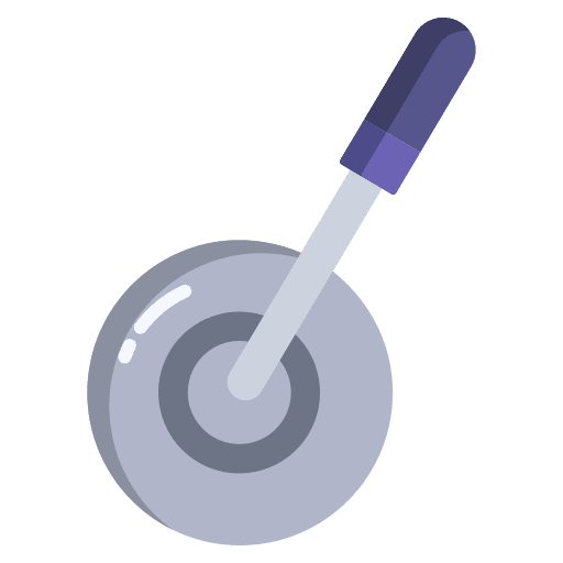 Wheel knife kitchen tool kitchen utensil pizza knife icon
