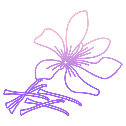 Saffron nature spices cooking icon