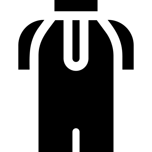 Wetsuit aquatic sports wetsuit sport equipment icon