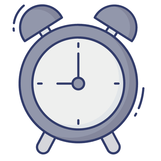 Alarm clock alarm ring timer icon