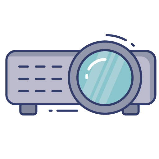 Projector multimedia projector projector electronics icon