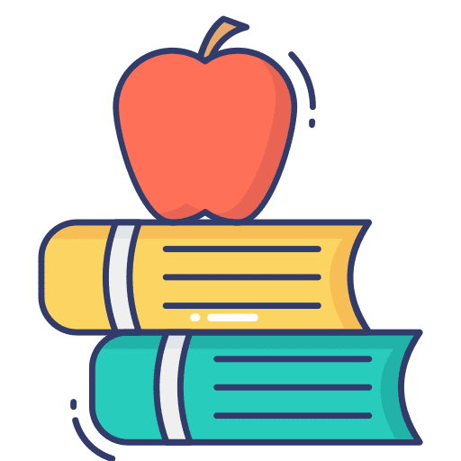 Books apple study books icon