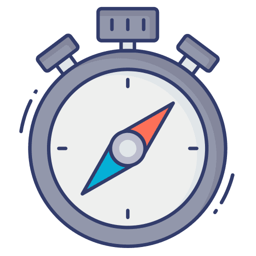 Compass compass navigation chronometer icon