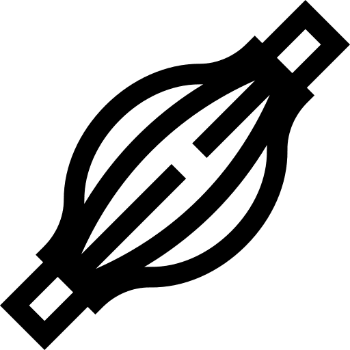 Muscle tissue bone human body icon