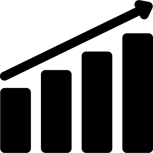 Career path advancement achievement promotion icon