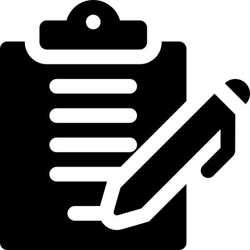 Contract contract sign disclosure icon