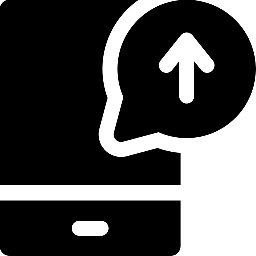 Career progress people notification icon Career progress people notification icon