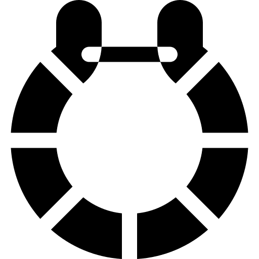 Life saver floating lifebuoy ui icon Life saver floating lifebuoy ui icon