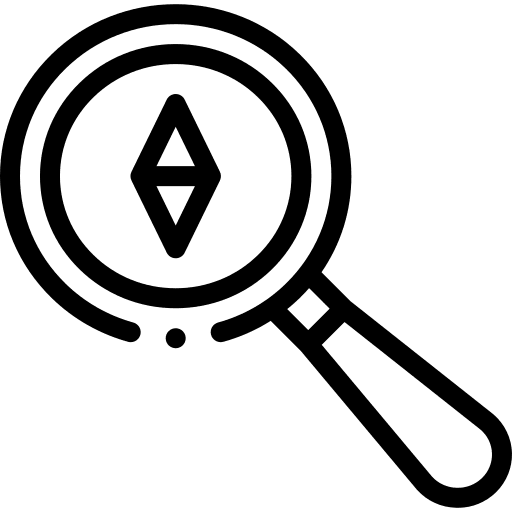 Discover discovery explore cardinal points icon