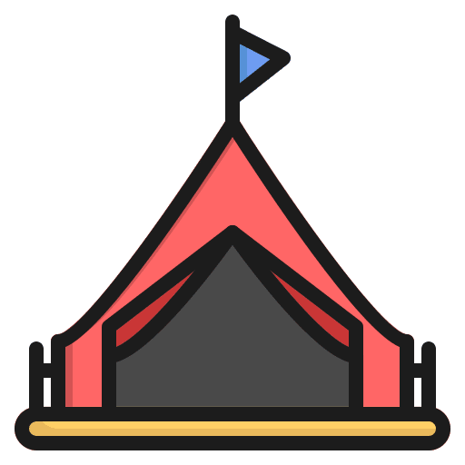 Camping outdoor camping holidays icon Camping outdoor camping holidays icon