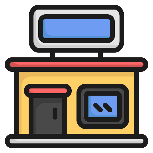 Shop commerce shop retail icon Shop commerce shop retail icon