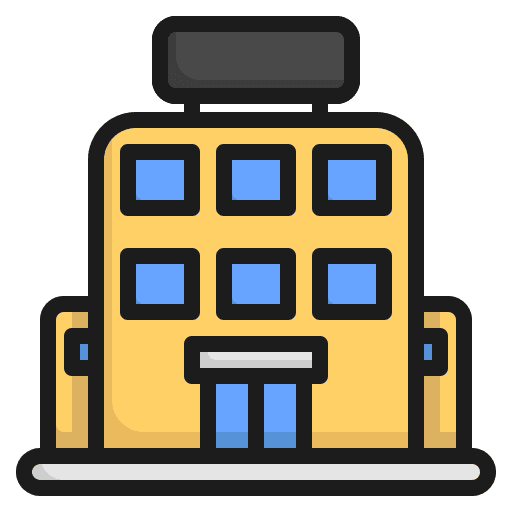 Hotel hotel building accomodation icon Hotel hotel building accomodation icon