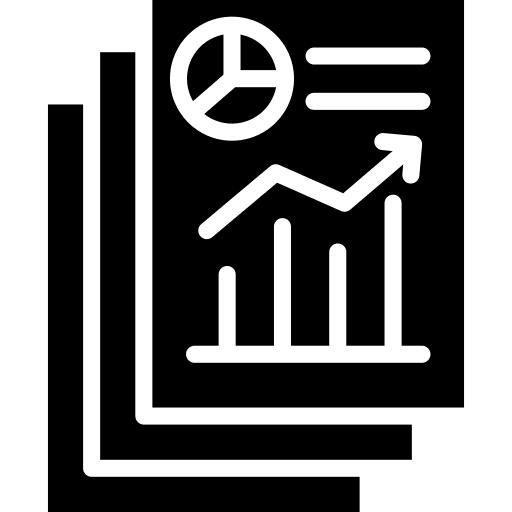 Report report statistics correct icon