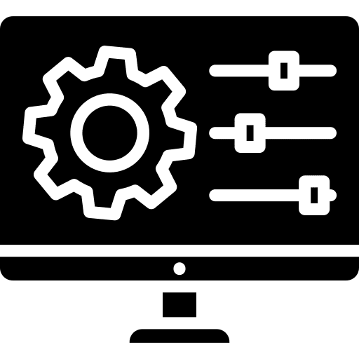 Web management ui business and finance admin icon