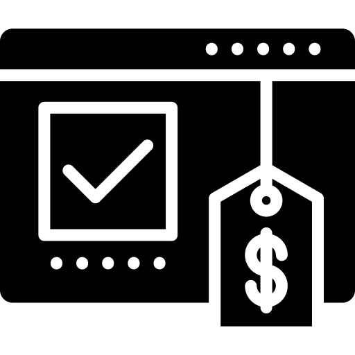 Advertisement marketing ecommerce price tag icon