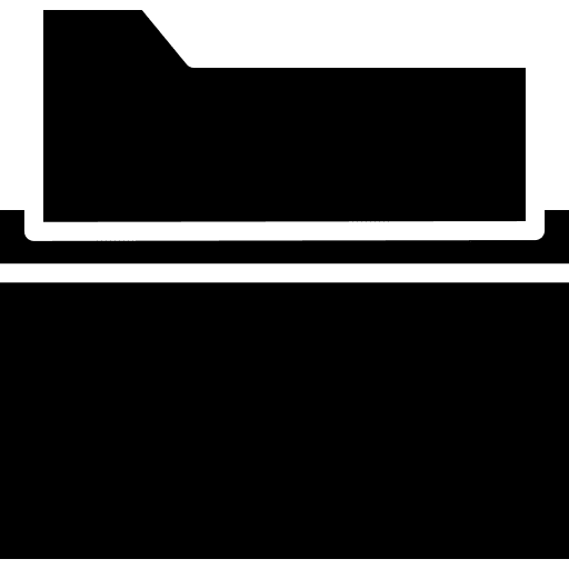 Folder files and folders folder data storage icon