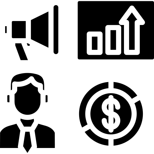 Marketing marketing entrepeneur planning strategy icon