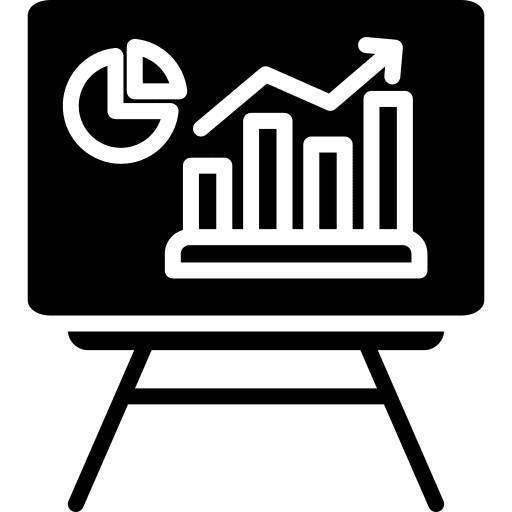 Profit finance graph business and finance icon