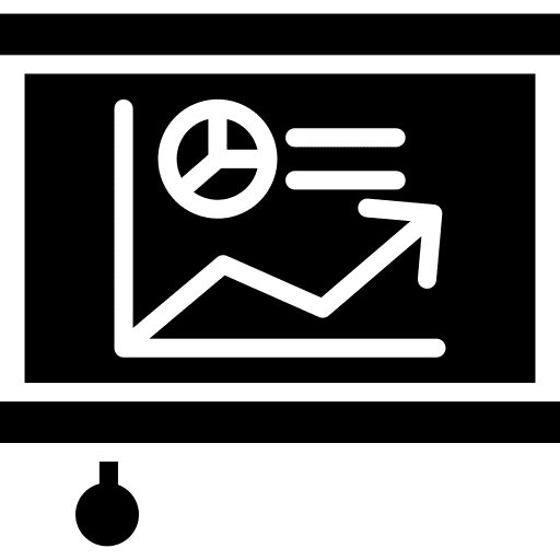 Bar graph growth bar graph business and finance icon
