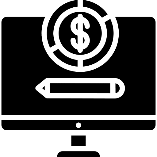 Revenue earning revenue investment icon