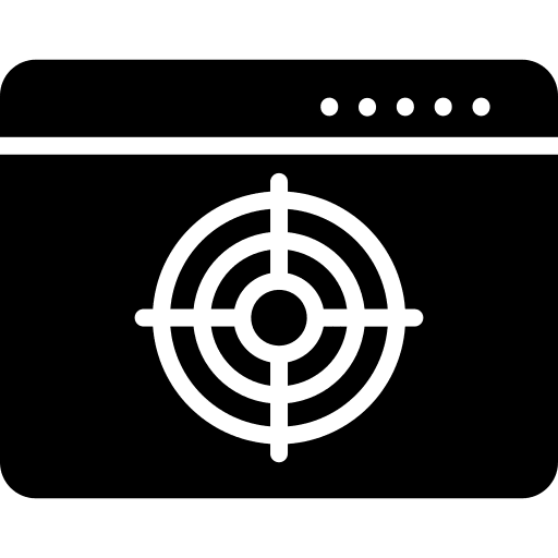 Target objective mission subject icon