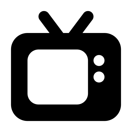 Television screen tv technology icon Television screen tv technology icon