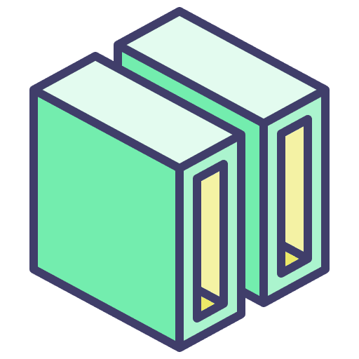 Cube 3d slot interface square icon