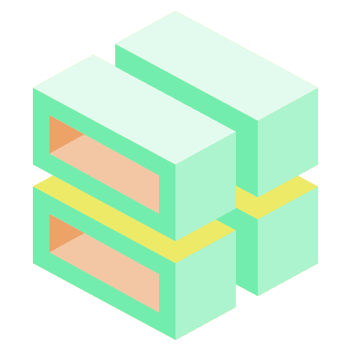 Cube 3d interface hole shapes and symbols icon Cube 3d interface hole shapes and symbols icon