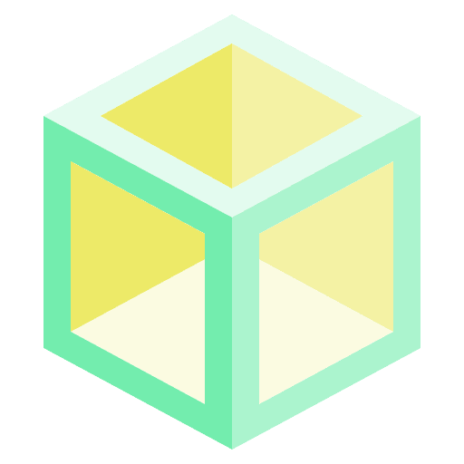 Cube 3d square hole cube 3d icon Cube 3d square hole cube 3d icon