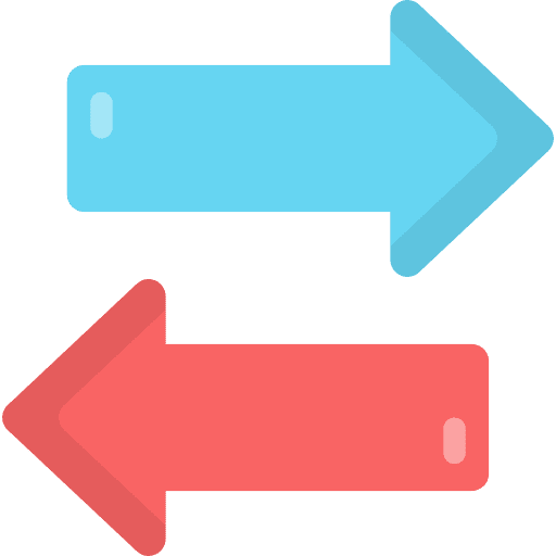Exchange exchange transfer trade icon