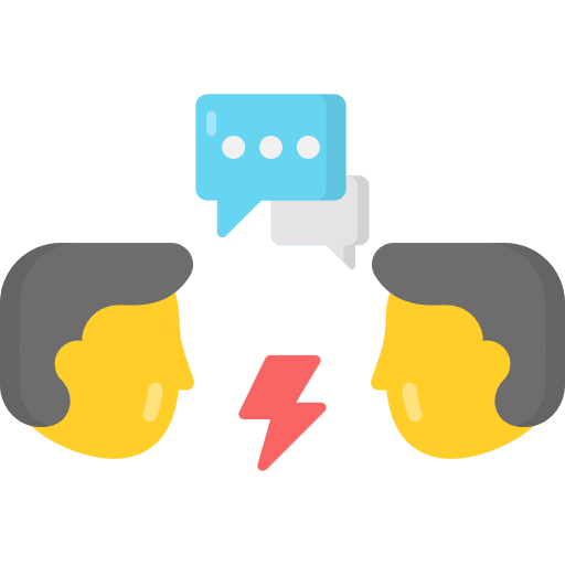 Argument communications angry argument icon Argument communications angry argument icon