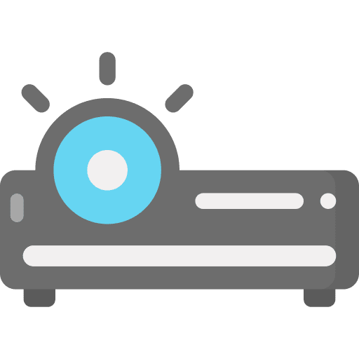 Projector presentation projector film icon Projector presentation projector film icon