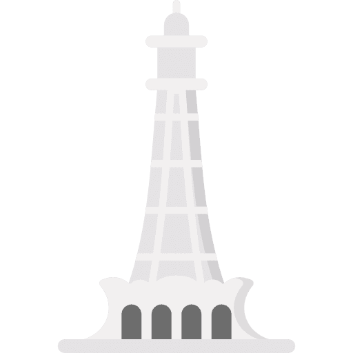 Tower architecture and city monument tower icon