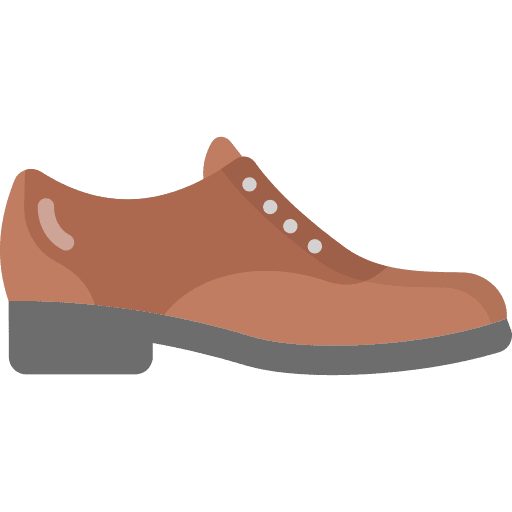Shoes moccasin fashion footwear icon