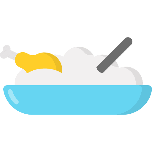 Biryani dish gastronomy hot food icon