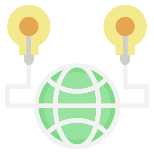 Business idea processing strategy thinking icon Business idea processing strategy thinking icon