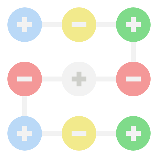 Planning strategy working algorithm business and finance icon Planning strategy working algorithm business and finance icon
