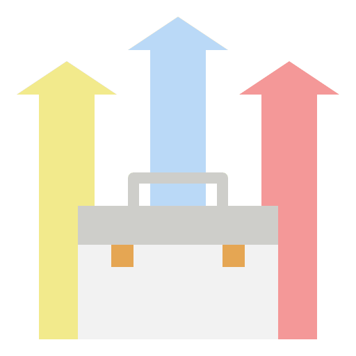 Profit growth profit and loss investor value icon Profit growth profit and loss investor value icon