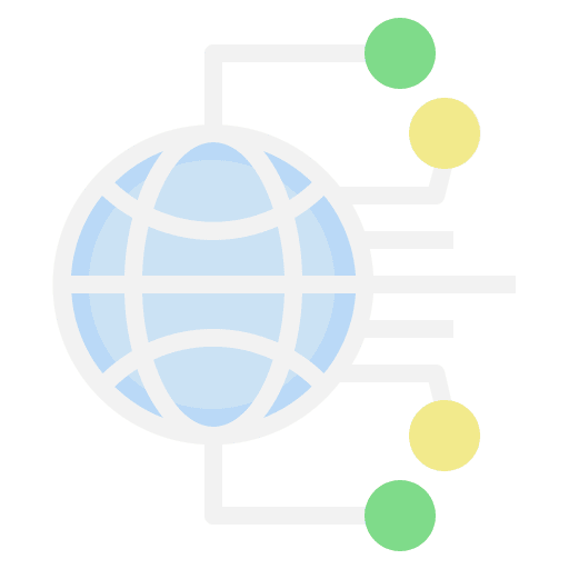 Globalization worldwide multi channel networking icon Globalization worldwide multi channel networking icon