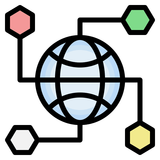 Solution thinking corporate problem icon