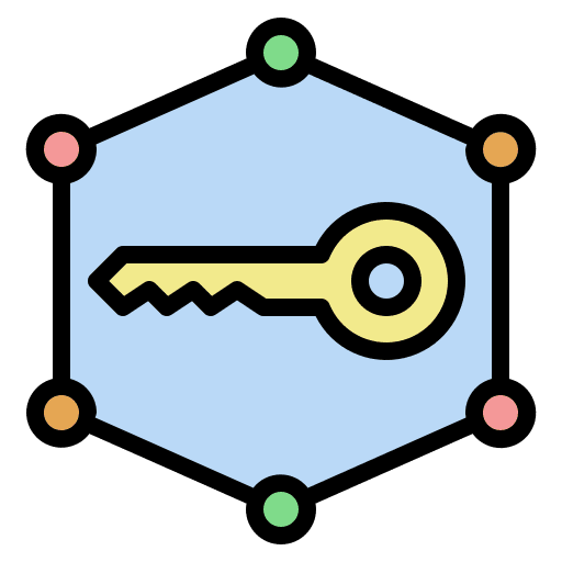 Strategy development strategic plan key supply chain icon