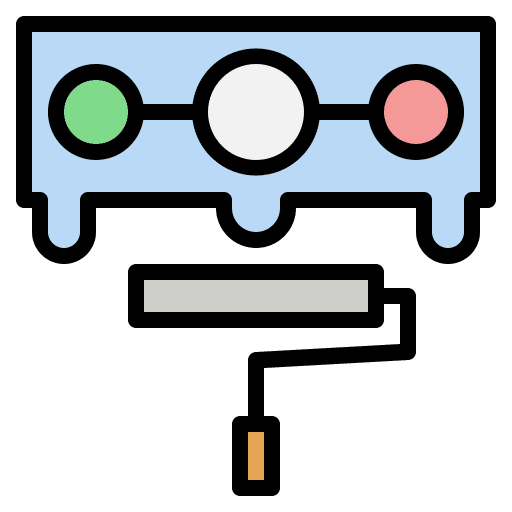 Creativity creative design art and design brainstorming icon Creativity creative design art and design brainstorming icon