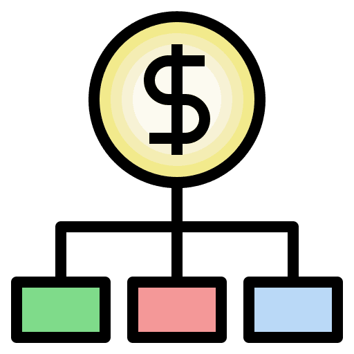 Finance and business duty currency business icon Finance and business duty currency business icon