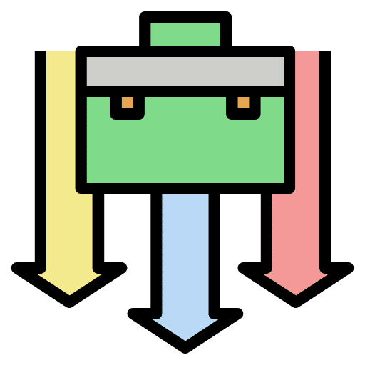 Recession sale recession decline icon Recession sale recession decline icon