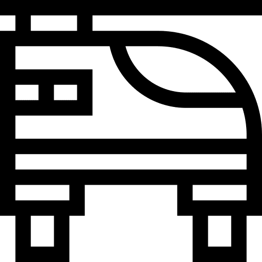 Hyperloop transport technology transportation icon