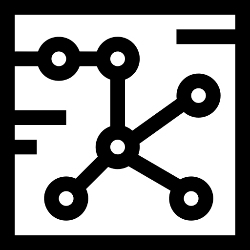 Route rail map line icon Route rail map line icon